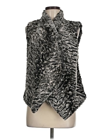 BKE Boutique Faux Fur Vest (view 1)