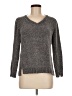 Karen Scott 100% Polyester Tweed Gray Pullover Sweater Size M (petite) - photo 1