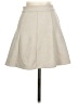 Fuinloth Solid Ivory Casual Skirt Size XS - photo 2