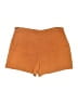 Leith Solid Orange Shorts Size 1X - photo 2