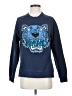 Kenzo 100% Cotton Blue Sweatshirt Size S - photo 1