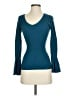 Assorted Brands Teal Pullover Sweater Size XXS (estimated) - photo 1