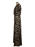 Parker Animal Print Black Brown Casual Dress Size XS - photo 5