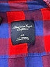 American Eagle Outfitters Plaid Red Long Sleeve Button-Down Shirt Size S - photo 7