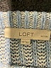 Ann Taylor LOFT Tweed Blue Pullover Sweater Size XS - photo 7