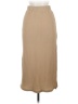 Shein Solid Tan Casual Skirt Size 6 - photo 2