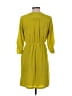 Old Navy 100% Polyester Solid Green Casual Dress Size S - photo 2