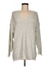 American Eagle Outfitters Metallic Silver Pullover Sweater Size M - photo 1