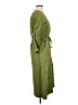 Assorted Brands Solid Green Casual Dress Size L - photo 4