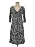 Tommy Bahama Print Black Casual Dress Size 8 - 10 - photo 1
