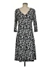 Tommy Bahama Print Black Casual Dress Size 8 - 10 - photo 2