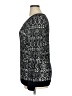 Roz & Ali 100% Rayon Print Black Pullover Sweater Size XL - photo 5