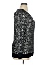 Roz & Ali 100% Rayon Print Black Pullover Sweater Size XL - photo 4