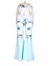 Unbranded Graphic Blue Casual Pants Size L - photo 1