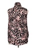 Ava & Viv 100% Polyester Animal Print Black Sleeveless Blouse Size 1X - photo 2
