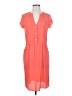 Tommy Hilfiger 100% Polyester Solid Orange Casual Dress Size S - photo 1
