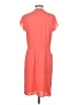 Tommy Hilfiger 100% Polyester Solid Orange Casual Dress Size S - photo 2