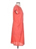 Tommy Hilfiger 100% Polyester Solid Orange Casual Dress Size S - photo 4