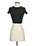Le Lis Black Short Sleeve Turtleneck Size S - photo 1