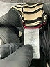 Double Click Stripes Tan Ivory Casual Skirt Size 13 - photo 5