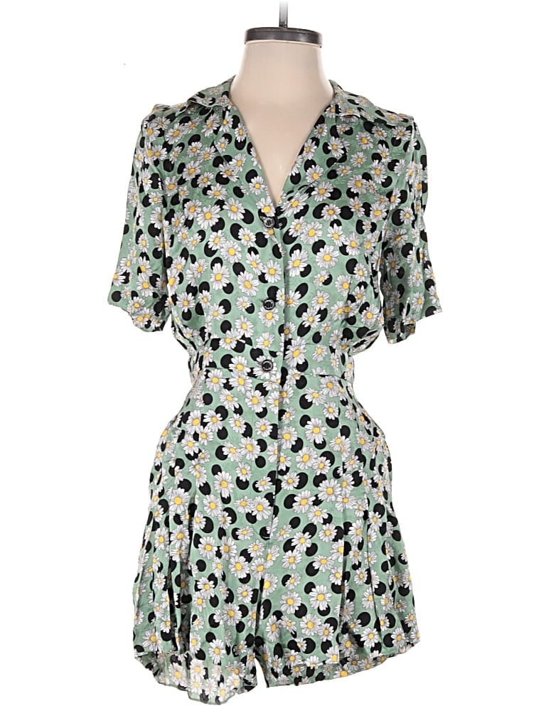 Pre-owned Sandro Romper In Green