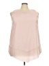 Shein Curve Pink Sleeveless Blouse Size 3X - photo 1