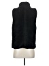 J.Crew 100% Polyester Black Faux Fur Vest Size S - photo 2