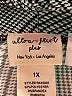 Ultra Flirt Houndstooth Gray Dress Pants Size 1X - photo 7
