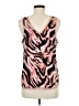 Halogen 100% Polyester Pink Sleeveless Blouse Size M - photo 2