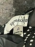 Speechless Polka Dots Black Cocktail Dress Size L - photo 6