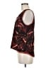 Halogen 100% Polyester Burgundy Sleeveless Blouse Size M - photo 5