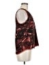 Halogen 100% Polyester Burgundy Sleeveless Blouse Size M - photo 4
