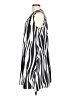 Unbranded 100% Polyester Stripes Black Casual Dress Size L - photo 5