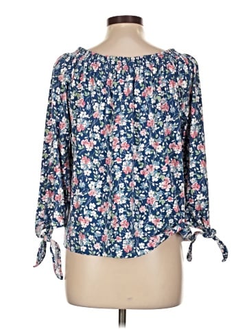 Chaps 3/4 Sleeve Blouse (view 2)