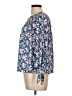 Chaps Blue 3/4 Sleeve Blouse Size L (petite) - photo 5