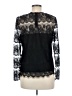 Y.A.S 100% Polyester Black Long Sleeve Blouse Size UK 12 / US 8 - photo 2