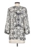 Violet & Claire 100% Polyester Gray 3/4 Sleeve Blouse Size S - photo 2