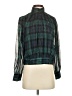 Ann Taylor Green Blue Long Sleeve Blouse Size XS - photo 1