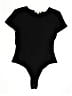 Pink Rose Black Bodysuit Size L - photo 1