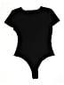 Pink Rose Black Bodysuit Size L - photo 2