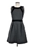 Tabitha Houndstooth Gray Cocktail Dress Size 6 - photo 1