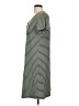Ekouaer Stripes Gray Casual Dress Size M - photo 5