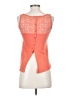 Col Story Orange Sleeveless Top Size S - photo 2