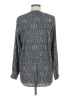 Zoa 100% Polyester Tweed Gray Long Sleeve Blouse Size M - photo 2
