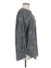 Zoa 100% Polyester Tweed Gray Long Sleeve Blouse Size M - photo 4