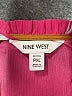 Nine West Color Block Pink Short Sleeve Blouse Size XL (petite) - photo 7