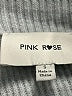 Pink Rose Gray Pullover Sweater Size S - photo 7