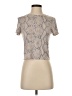 Babaton Tan Short Sleeve Turtleneck Size S - photo 1