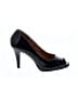 Kasper 100% Polyurethane Black Heels Size 7 1/2 - photo 1