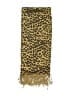 Cejon 100% Rayon Animal Print Yellow Tan Scarf One size - photo 2